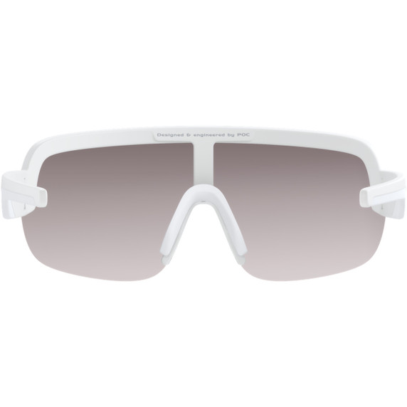 POC Aim Glasses Hydrogen White/Clarity Road/Sunny Silver Lens