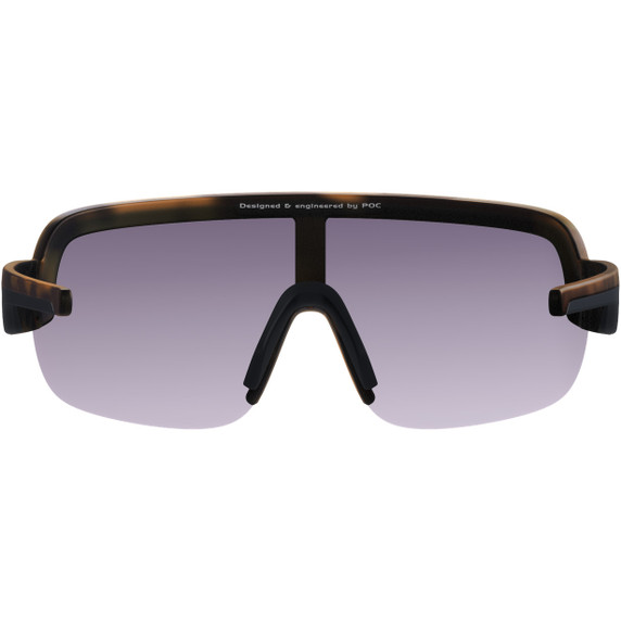 POC Aim Glasses Tortoise Brown/Clarity Road/Sunny Silver Lens
