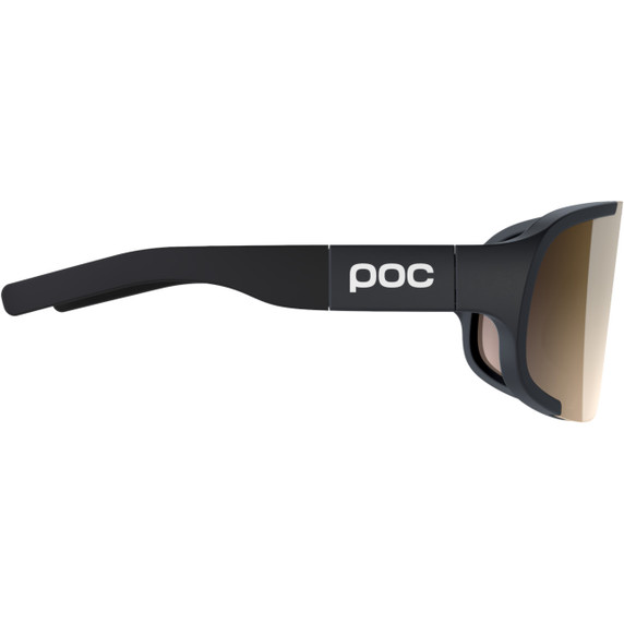 POC Aspire Mid Glasses Uranium Black/Clarity Road/Partly Sunny Gold Lens