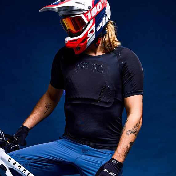 DHaRCO Mens Short Sleeve Body Armour - Black