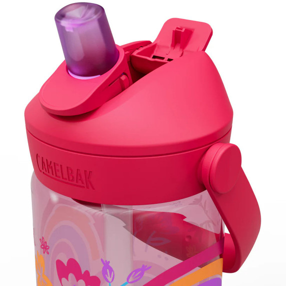 CamelBak Thrive Flip Straw Kids Bottle 400ml Rainbow Floral