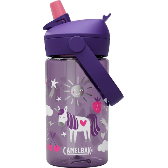 CamelBak Thrive Flip Straw Kids Bottle 400ml Unicorn Party