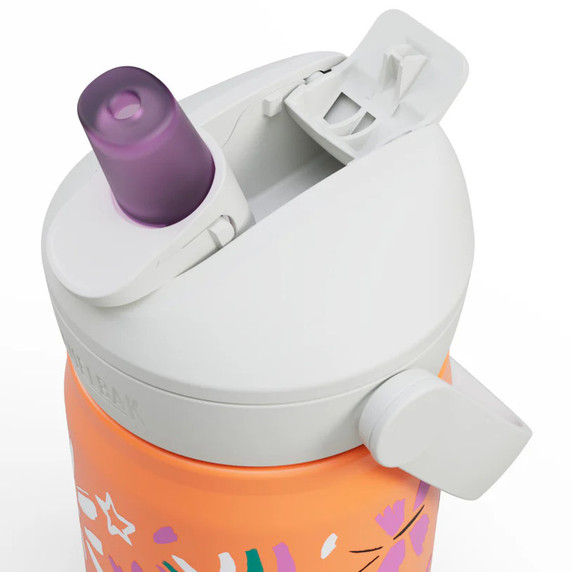 CamelBak Thrive Flip Straw Kids Insulated Stainless Steel Bottle 350ml Butterfly Rainbow