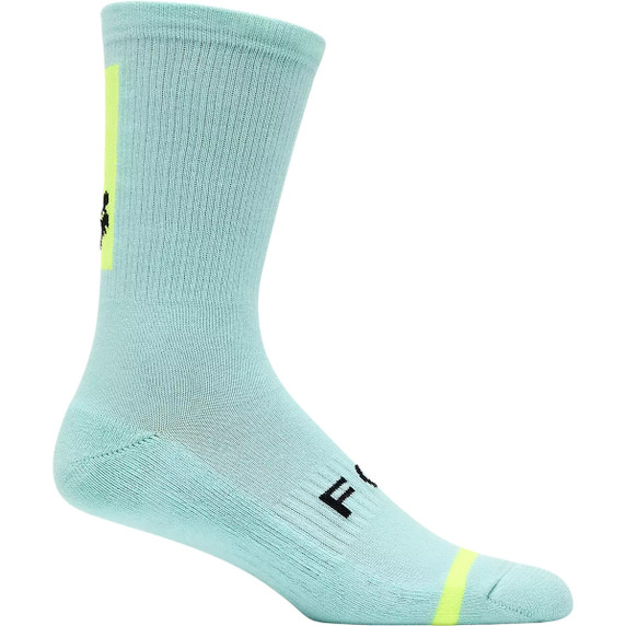 FOX 8" Defend Sock Light Blue
