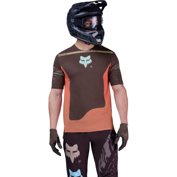 FOX Flexair SS Jersey Elevated Cocoa