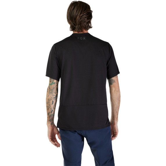 FOX Ranger SS Fox Head Jersey Black