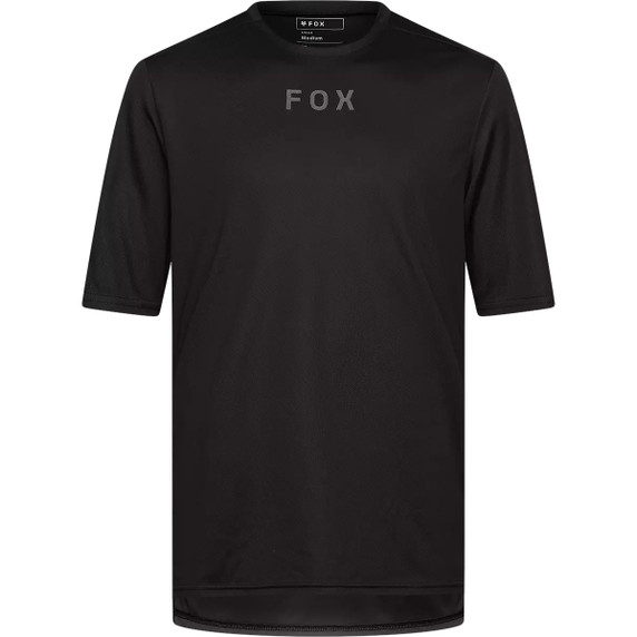 FOX Ranger SS Wordmark Jersey Black