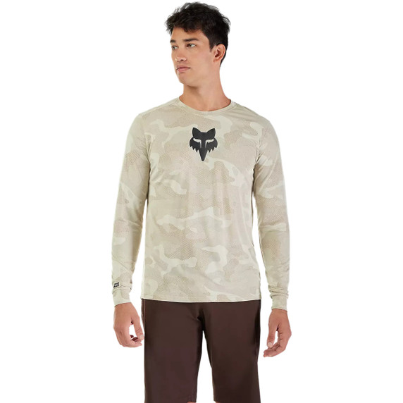 FOX Ranger Tru Dri LS Jersey Cream