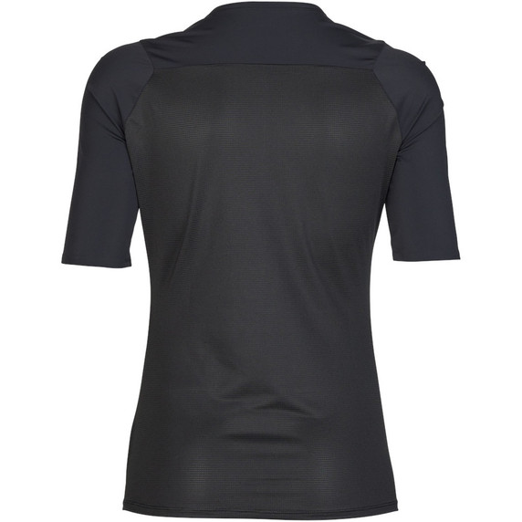FOX Womens Flexair Ascent SS Jersey Black 2025