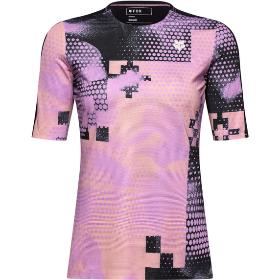 FOX Womens Flexair Ascent SS Jersey Pulse Desert Rose