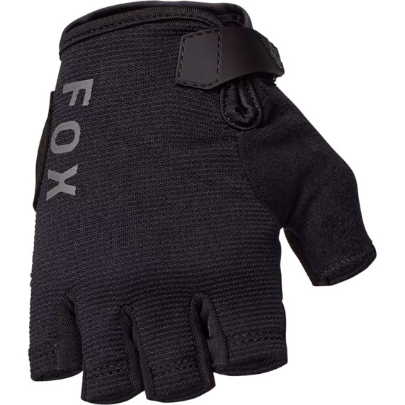 FOX Womens Gel Short Finger Glove Black