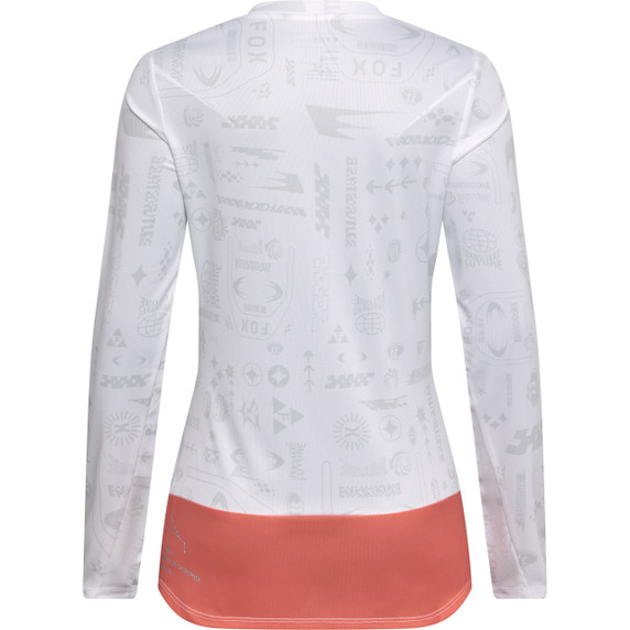 FOX Womens Ranger LS Jersey SE White