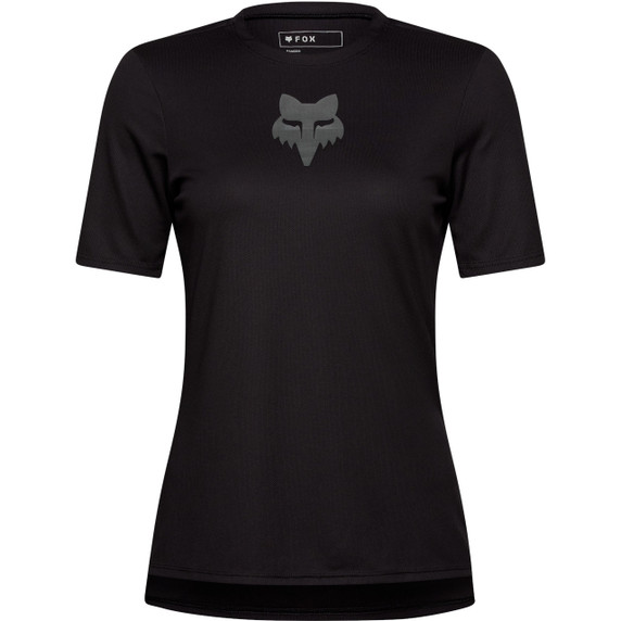 FOX Womens Ranger SS Jersey Black 2025