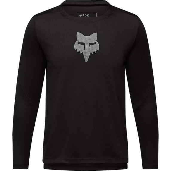 FOX Youth Ranger Fox Head LS Jersey Black