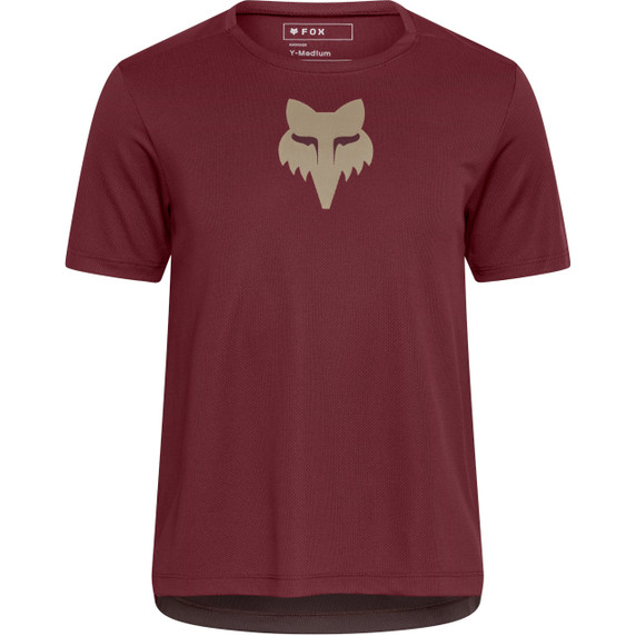 FOX Youth Ranger Fox Head SS Jersey Rust