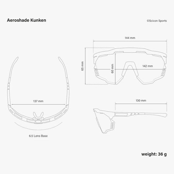 Scicon Aeroshade Kunken Multimirror Bronze/Black Gloss Sunglasses