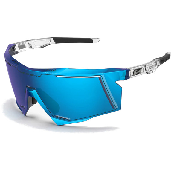 Blue Scicon sunglasses with mirror blue lens