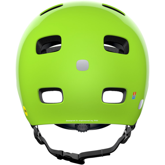  POC POCito Crane MIPS Fluro Yellow/Green Kids Helmet