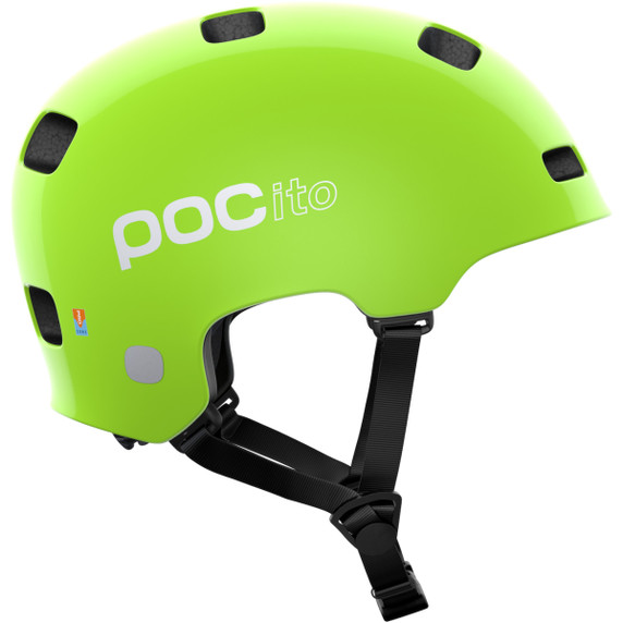  POC POCito Crane MIPS Fluro Yellow/Green Kids Helmet