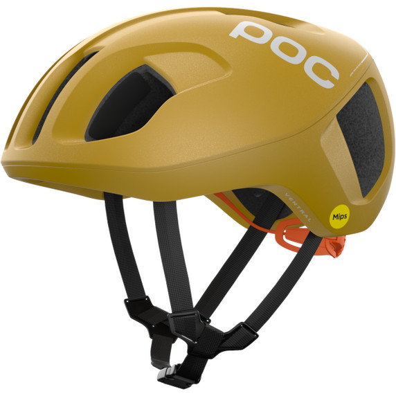 POC Ventral MIPS Road Helmet Cerussite Kashima Metallic/Matte