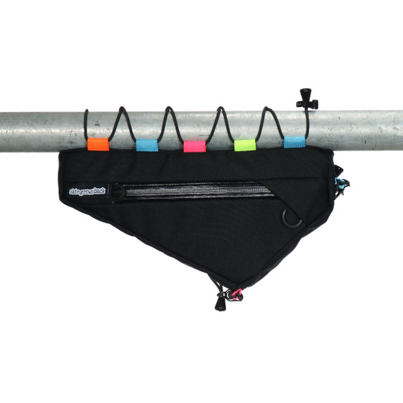 skingrowsback Wedge Lace Up Frame Bag - Neon Multicolour