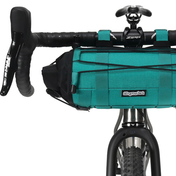 skingrowsback Overnighter Handlebar Bag 6L - Teal
