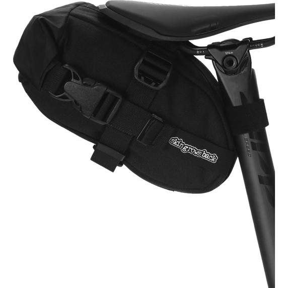 skingrowsback Flash Pak Saddle Bag - Black