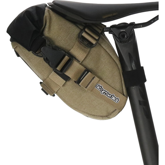 skingrowsback Flash Pak Saddle Bag - Stone