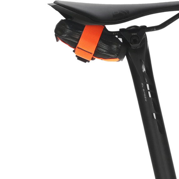 skingrowsback Plan B Nano Saddle Bag - Neon Orange