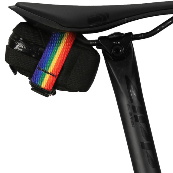 skingrowsback Plan B Micron Saddle Bag - Rainbow