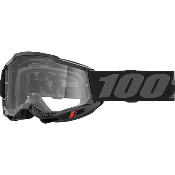 100% Accuri 2 Goggles Black Clear