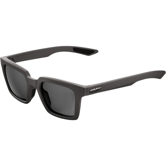 100% Erba Sunglasses Matte Dark Smoke Smoke