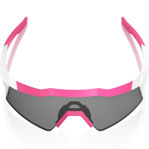 100% Speedcraft SL Sunglasses Puddy Pink White Smoke