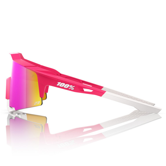 100% Speedcraft Sunglasses Tatis Limited Edition HiPER Vital Pink Mirror