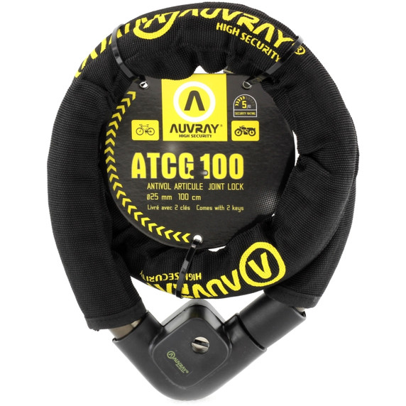 Auvray Articulating Cable Key-Lock 100cm