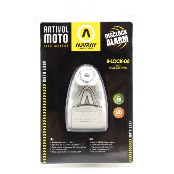 Auvray B-Lock-06 Disc Alarm Inox