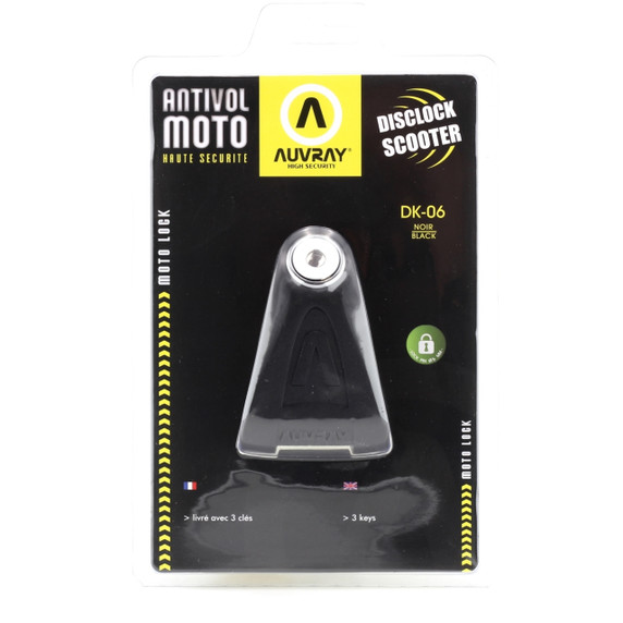 Auvray DK-06 Disc Lock Matte Black