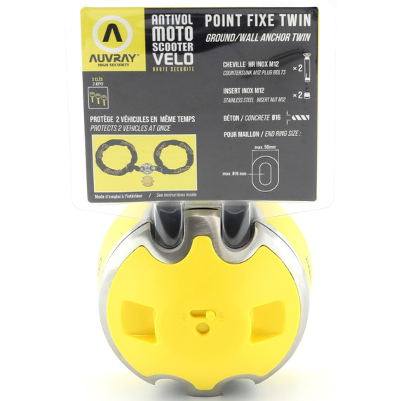 Auvray Fixed Point Anti-Theft Twin