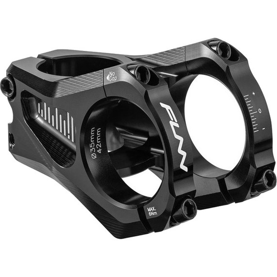 FUNN Stem Equalizer 42mm Length 35mm Diameter 0 Deg Rise Black