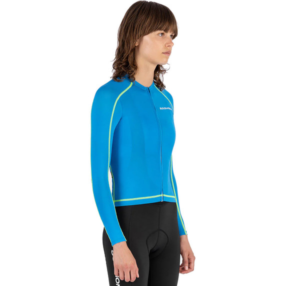 Soomom Women's Base LS Jersey - Blue Horizon