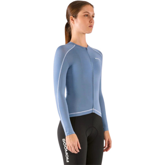 Soomom Women's Base LS Jersey - Powder Blue