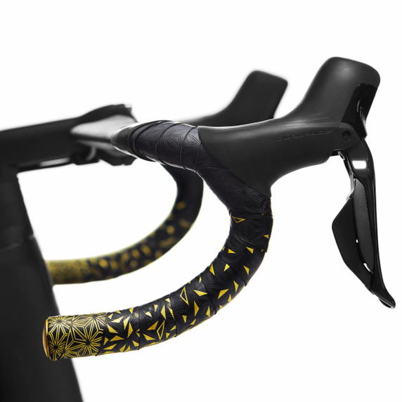 Supacaz Super Sticky Kush Star Fade Bar Tape Gold