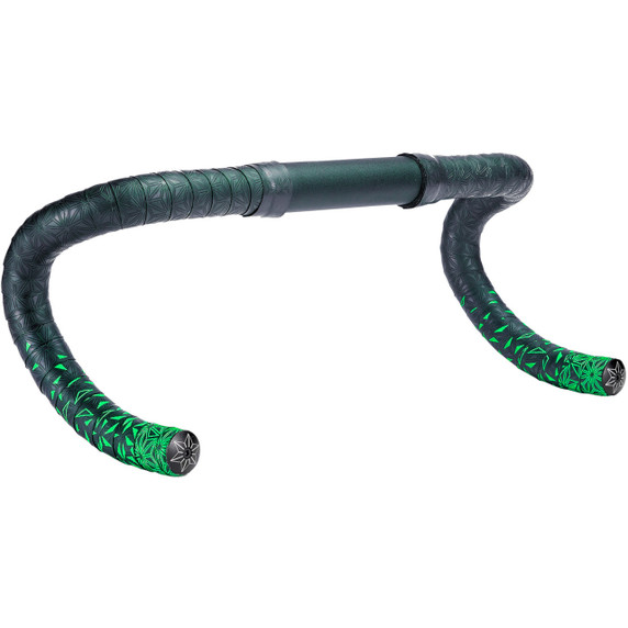 Supacaz Super Sticky Kush Star Fade Bar Tape Neon Green