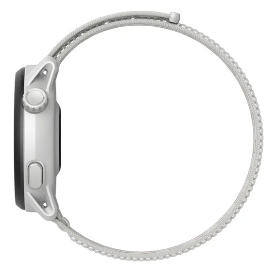 Black watch with white red and grey band