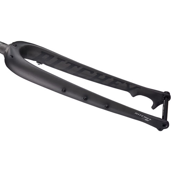 Black fork with gloss decals