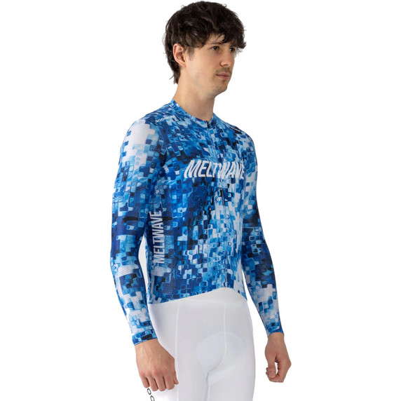 Soomom All-Round Meltwave LS Jersey - Iceberg Blue
