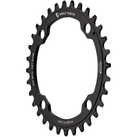 Wolf Tooth Chainring 104BCD Dropstop B