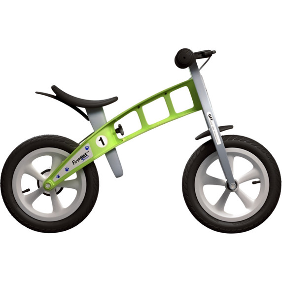 FirstBIKE Street Balance Bike with Brake Green