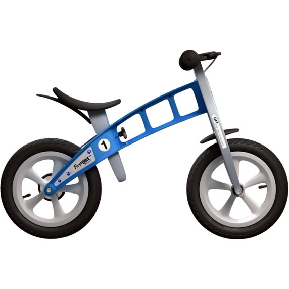 FirstBIKE Street Balance Bike with Brake Light Blue
