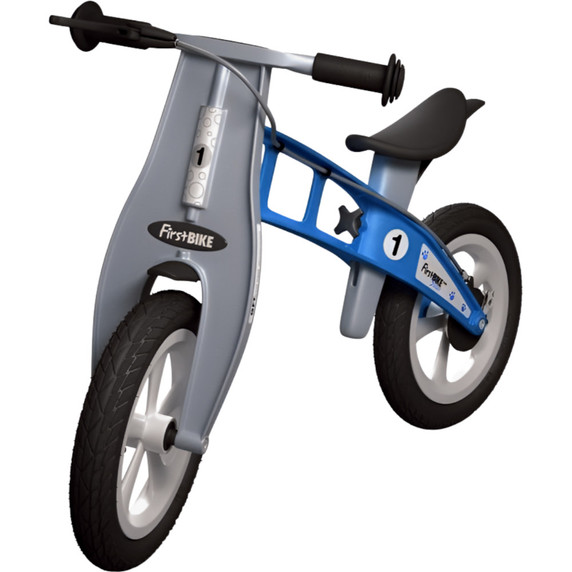 FirstBIKE Street Balance Bike with Brake Light Blue